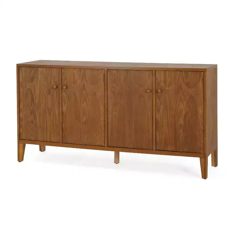 Modernes Sideboard mit vier verstellbaren Einlegeböden und Türen