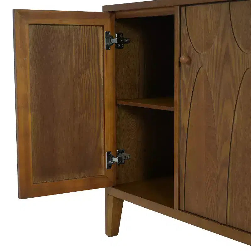 Modernes Sideboard mit vier verstellbaren Einlegeböden und Türen