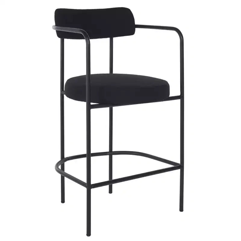 Taburete de mostrador con apoyabrazos