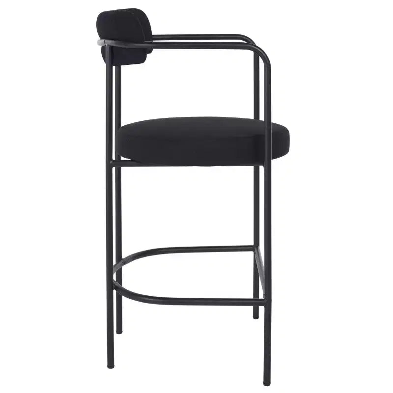 Taburete de mostrador con apoyabrazos