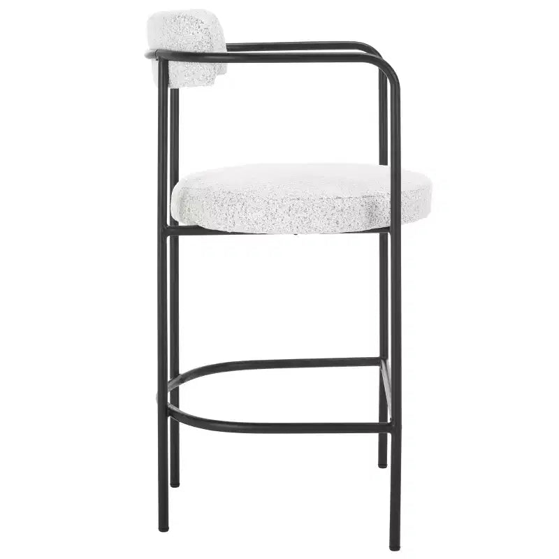 Taburete de mostrador con apoyabrazos