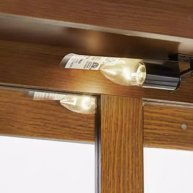 Glasvitrine mit verstellbaren Einlegeböden, Türen aus gehärtetem Glas und Spiegelrückwand, moderner Vitrinenschrank für Wohnzimmer und Küche