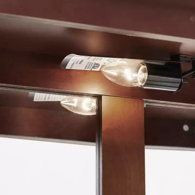 Glasvitrine mit verstellbaren Einlegeböden, Türen aus gehärtetem Glas und Spiegelrückwand, moderner Vitrinenschrank für Wohnzimmer und Küche